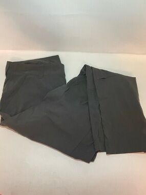 Columbia Dark Gray Outdoor Pants with Button Fly